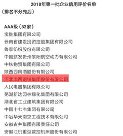 津西集團榮獲AAA級信譽企業稱號，樹立行業信用標桿